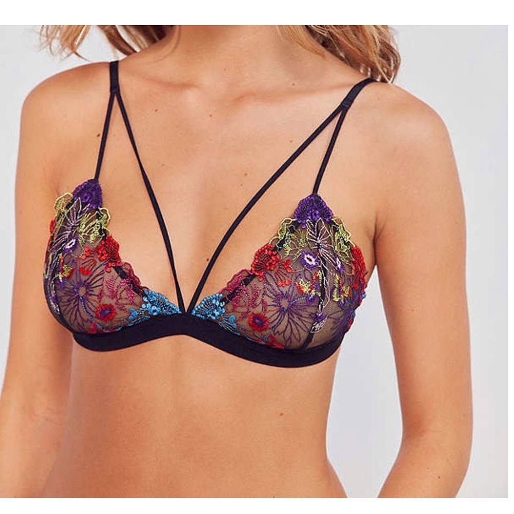 ISO Cameron Floral Out From Under Triangle Bra